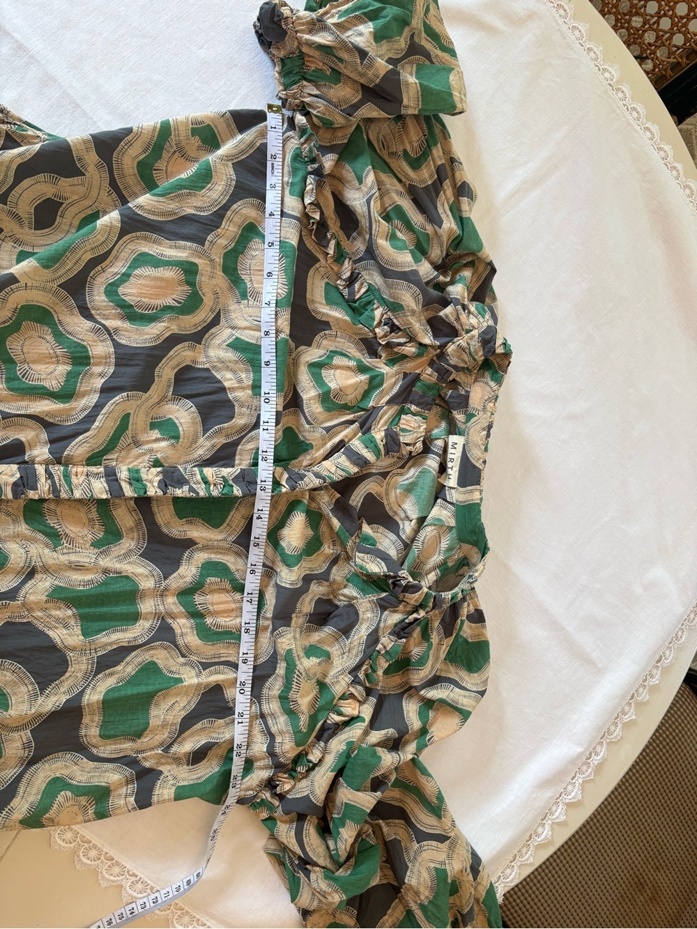 Mirth Somerset Dress Marine Puddles - Picture 5 of 10